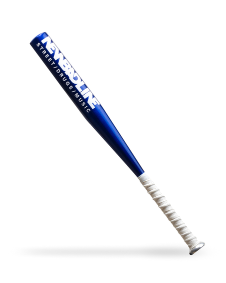 Kij Baseballowy New bad Line Bat Aluminiowy 25 Cali Blue-White