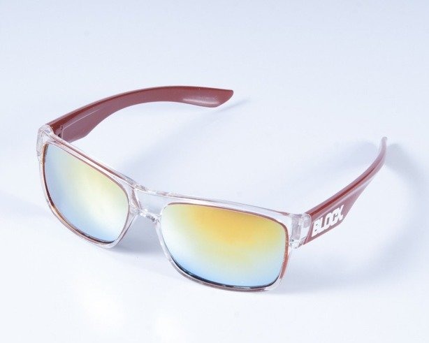BLOCX OKULARY SHARK CLEAR X BROWN