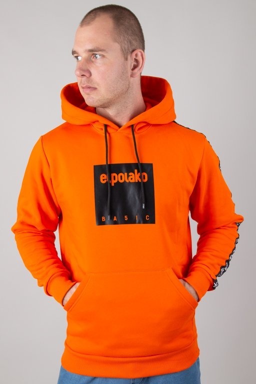 Bluza El Polako Hoodie Box Style Orange