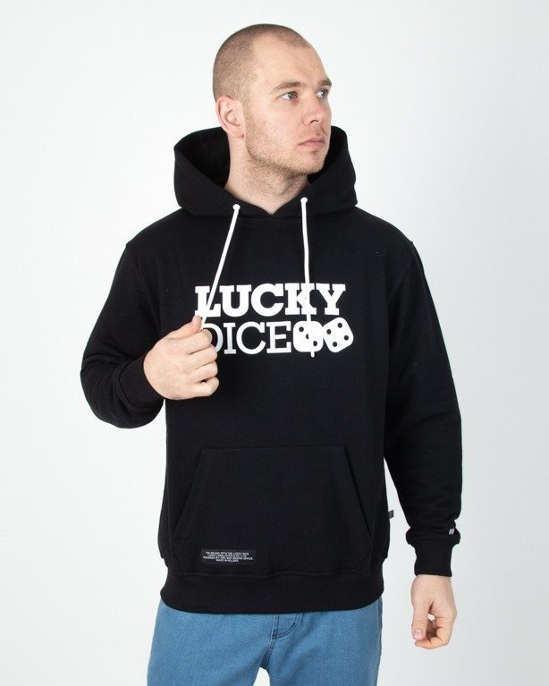 Bluza Lucky Dice Hoodie Logo Black