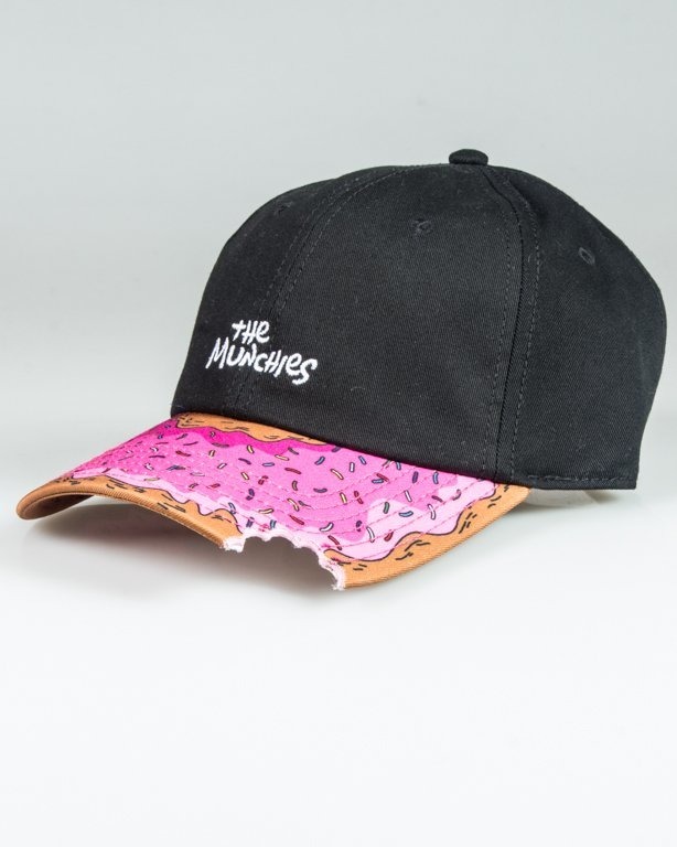 CAYLER & SONS CAP MUNCHIES CURVED BLACK