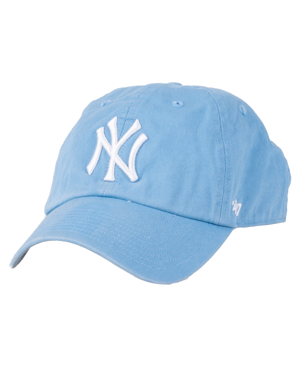 Czapka 47 Brand Clean Up New York Yankees Jasnoniebieska