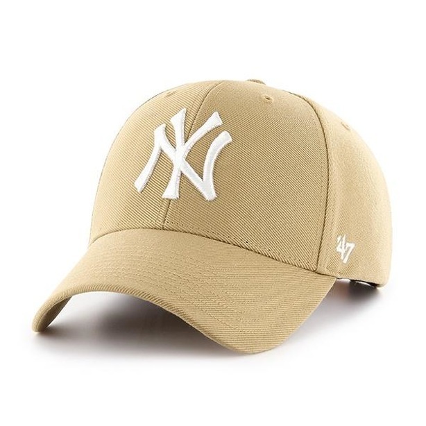 Czapka 47 Brand Ny Yankees Beige-White