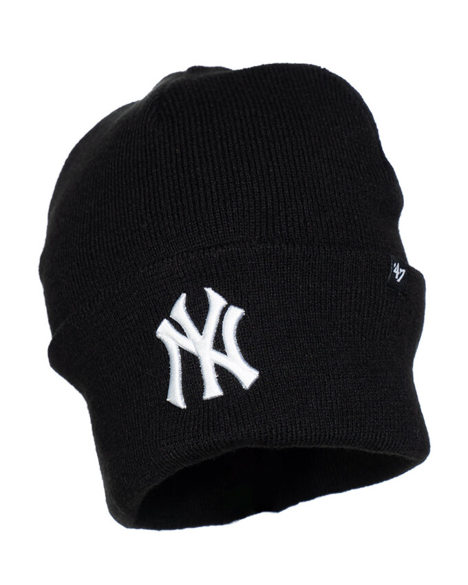 Czapka Zimowa 47 Brand New York Yankees Haymaker Czarna