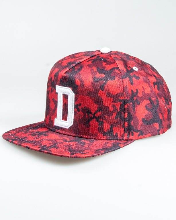 DIIL SNAPBACK ARMY FULL CAMO RED
