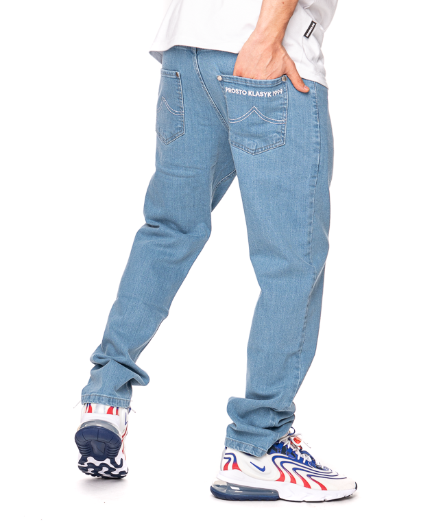 Jeans Regular Prosto Knock Jasnoniebieskie