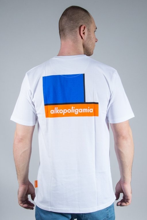 Koszulka Alkopoligamia Flame White