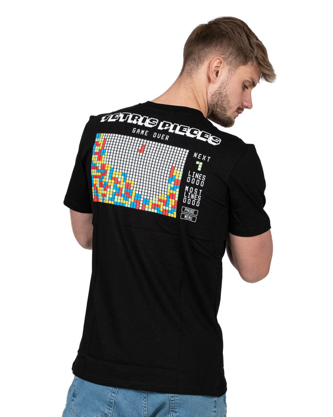 Koszulka Breezy Tetris Czarna