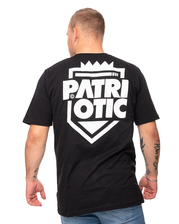 Koszulka Patriotic Cls Crew Czarna