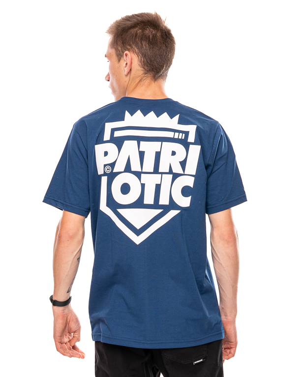 Koszulka Patriotic Cls Crew Granatowa