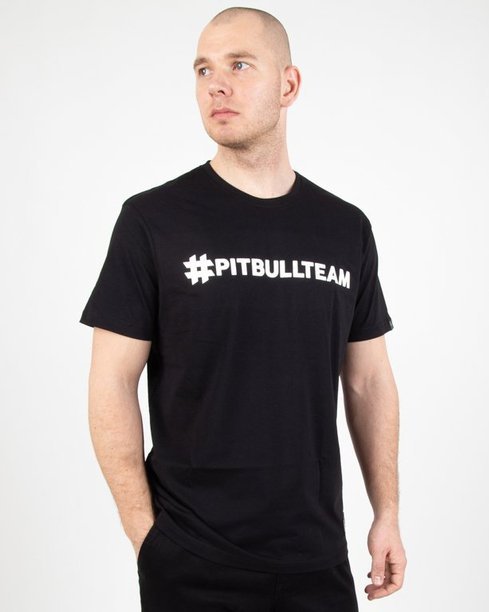 Koszulka Pit Bull Hashtag Black
