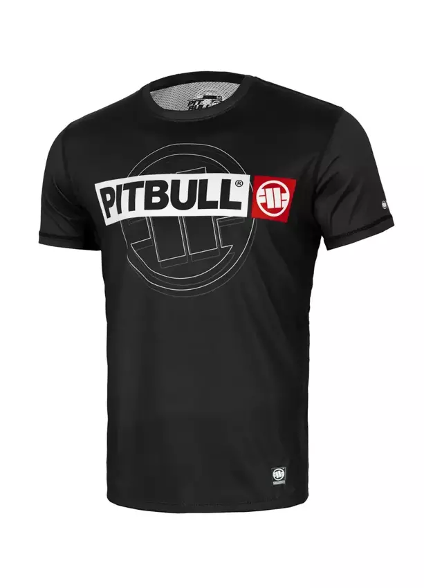 Koszulka Pit Bull Mesh Hilltop Sports Czarna
