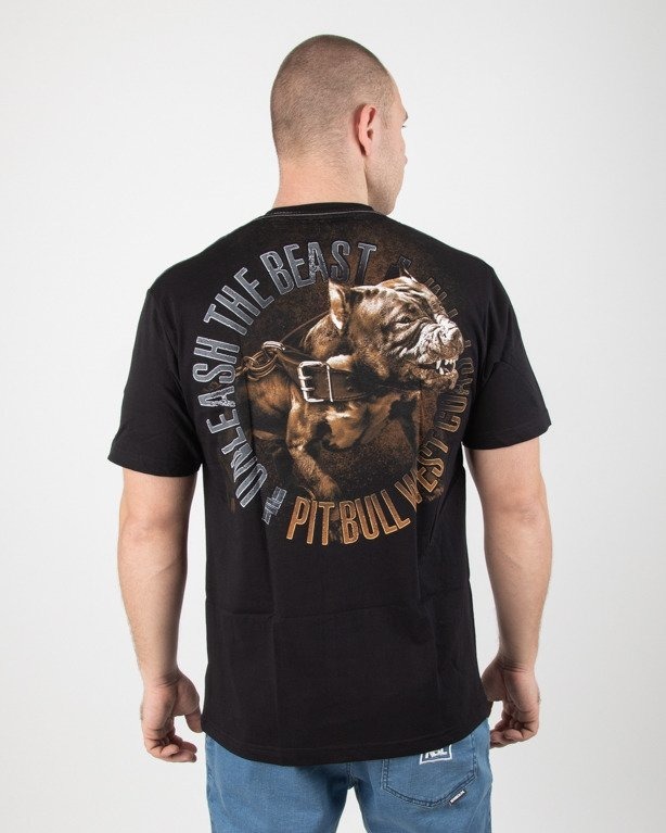 Koszulka Pitbull Unleash The Beast Black