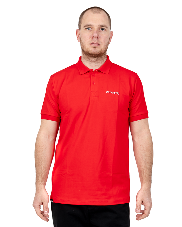 Koszulka Polo Patriotic Futura Mini czerwona