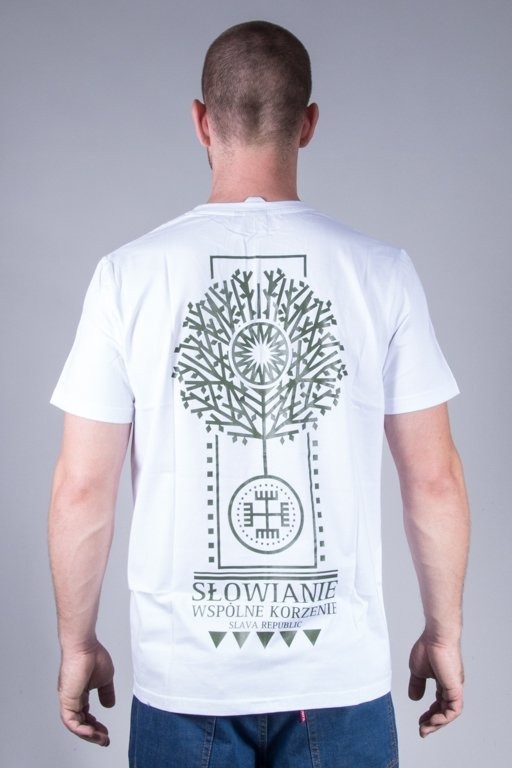 Koszulka Slava Republic Roots White
