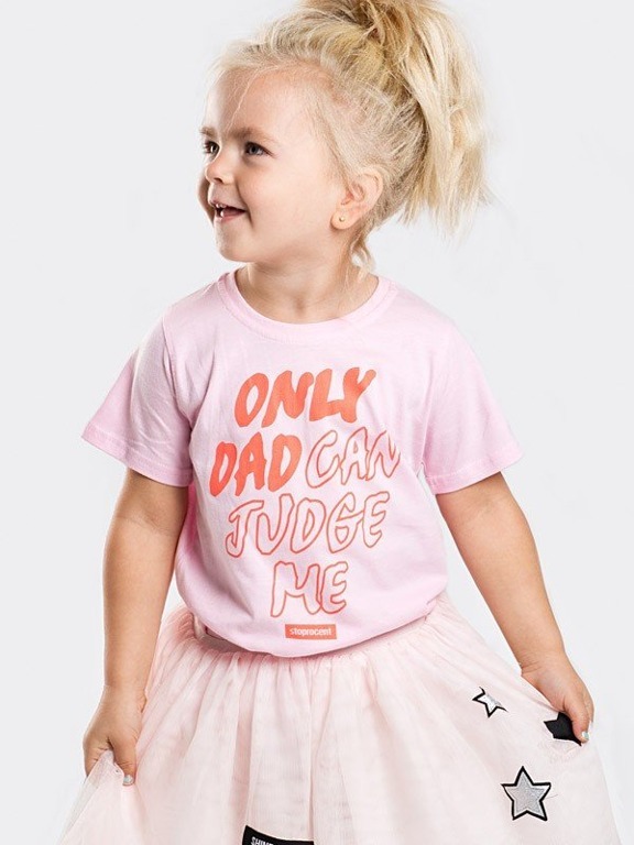 Koszulka Stoprocent Kid Dad Pink