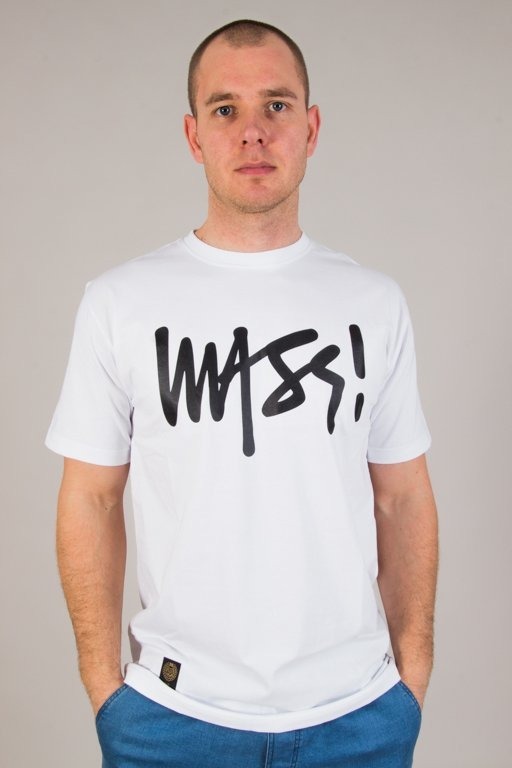 Mass Koszulka T-shirt Signature White