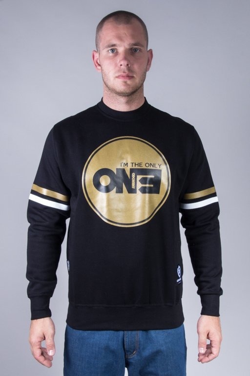 OPONENT CREWNECK ONLY ONE BLACK-GOLD