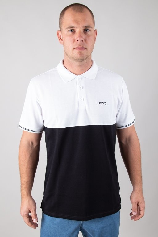 Prosto Koszulka T-shirt Koszulka Polo Equally Black