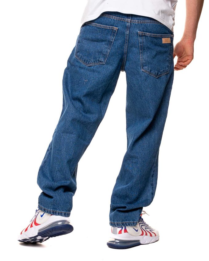 Spodnie Jeans Baggy Ssg Skin Pocket Niebieskie