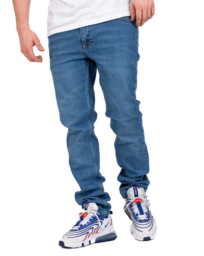 Spodnie Jeans Croll Classic Slim Niebieskie 4956-01