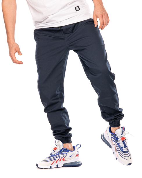Spodnie Moro Sport Chino Jogger Blanc Pocket Navy