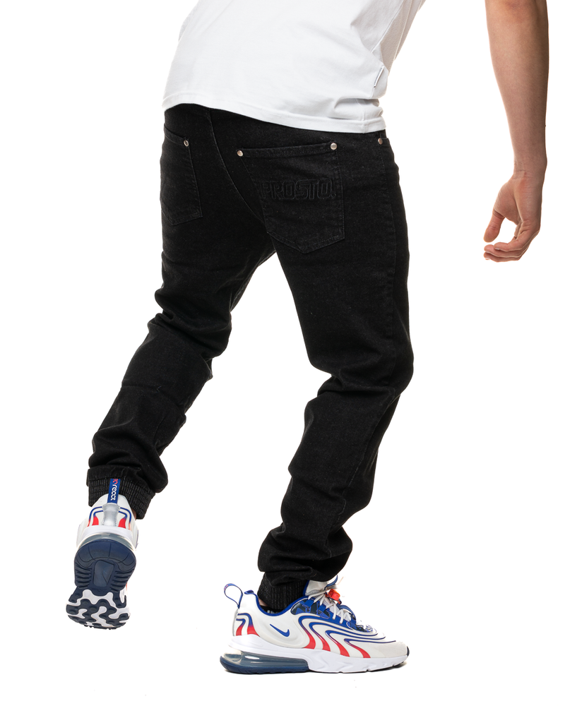 Spodnie Prosto Jeans Jogger Lineout Czarne