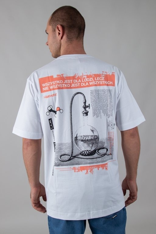 Stoprocent Koszulka T-shirt Alco White